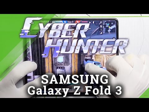 Samsung Galaxy Z Fold 3 5G Cyber Hunter Gameplay - Ultra Graphic Settings