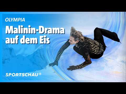 Drama im Eiskunstlauf: Ilia Malinin stürzt in der Kür | Olympia | Sportschau