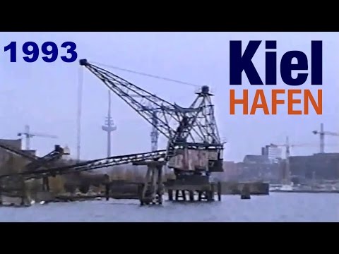 FLASHBACK - Kiel Hafen 1993 - Kiel harbor, haven. Historische Aufnahmen