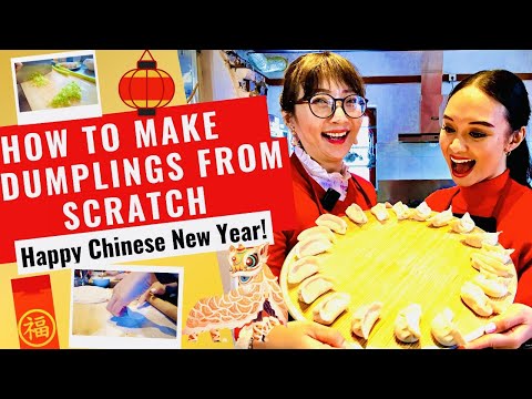 HAPPY CHINESE NEW YEAR 2022! 🧧 ✨ | HOW TO CELEBRATE AND HOW TO MAKE CHINESE DUMPLINGS