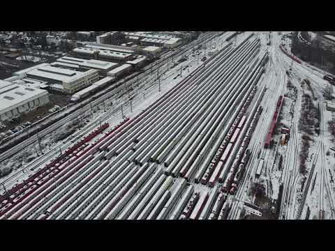 Wagen Friedhof DB Stillstandsmanagement Leipzig Engelsdorf 2023  Eisenbahn BR 120 BR 101 BR 143