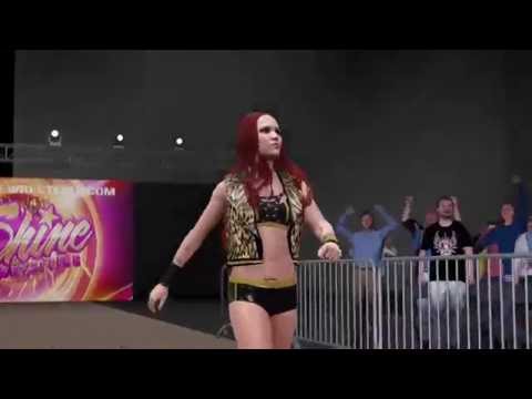 WWE 2K16 Taylor Made vs Madison Eagles vs Allysin Kay vs Ivelisse