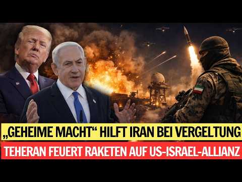 „Geheime Macht“ hilft Iran bei Vergeltung – Teheran feuert Raketen auf US-Israel-Allianz