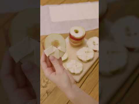 Sooo yummy: Knusprige Blätterteig Apfelringe 🍏🍎