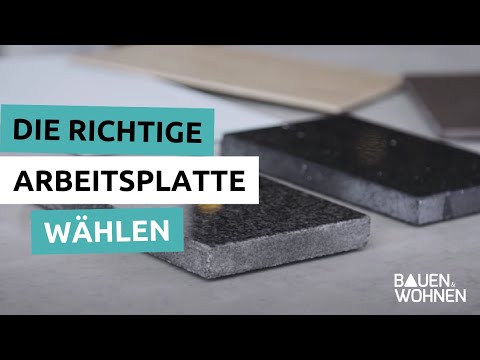 Küche: Holz, Stein oder Keramik? - So wählen Sie die richtige Küchenarbeitsplatte