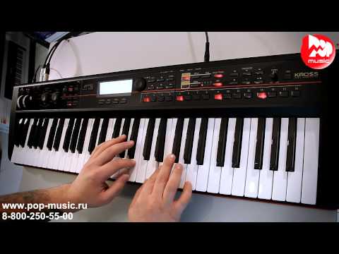 Видео-обзор товара Музыкальная рабочая станция Korg KROSS-61