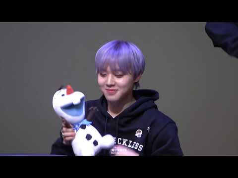[4K] 191206 박지훈 PARKJIHOON MINI 2집 360 신나라 팬사인회