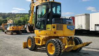 Komatsu PW 98 MR 8 Pług + Podpory 10ton Szybkozłącze wheel excavator for sale - Image 4 | Machineryline Komatsu PW 98 MR 8 Pług + Podpory 10ton Szybkozłącze wheel excavator | Image 4 - Machineryline