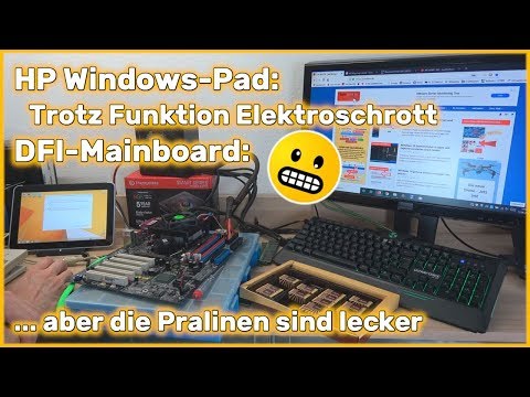 HP Elitepad Schrott trotz einwandfreier Funktion 😬 aber die Pralinen sind lecker