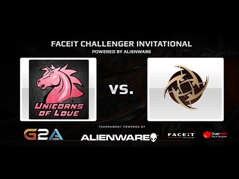 UNICORNS OF LOVE vs NIP - DAY 4 (FACEIT Challenger Invitational No.3)