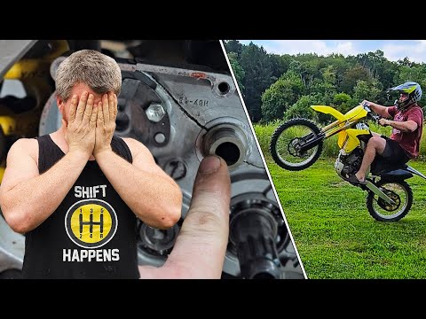 Fixing Suzuki Motor Co 's Biggest FAIL on this $500 rmz250 | From Beaten to BEAST MODE!