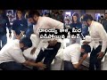 SS Thaman Touched Balakrishna Feet Veera Simha Reddy Success Meet Gopichand Malineni