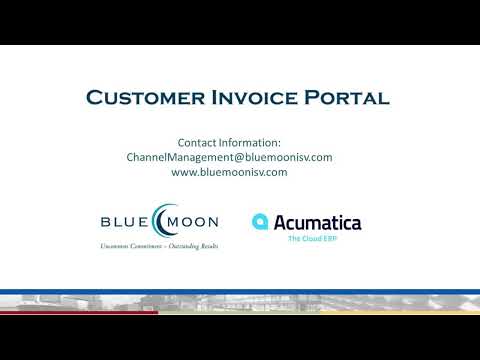 Customer Invoice Portal Demo