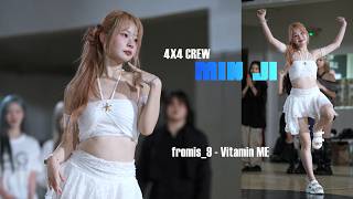 포바이포 크루 フォアバイフォアクルー 4X4 CREW 민지 ミンジ MinJi ( fromis_9 - Vitamin ME ) fancam 4K 20260823