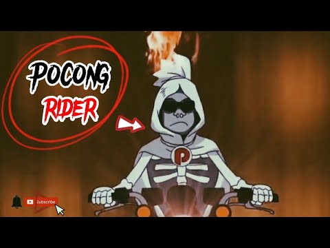 Pocong Rider - Kartun Hantu lucu