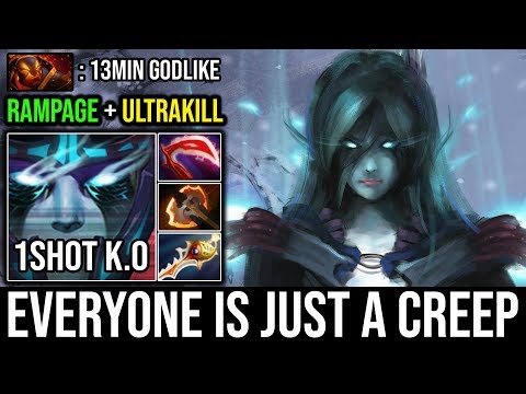EPIC Battlefury Phantom Assassin 1Shot K.O = Ez Rampage + Ultrakill Vs 13Min Godlike Ember DotA 2