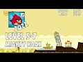Angry Birds 2022 Mighty Hoax Level 5 7 3 Star Walkthrough