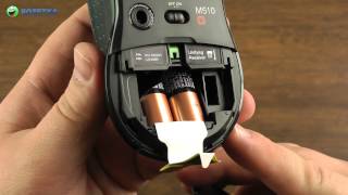 Logitech M510 Wireless Mouse Black (910-001826, 910-001822) - відео 1