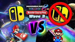 Mario Kart 8 Deluxe Wave 3 Booster DLC - Graphics Comparison (Switch VS Tour, 3DS, Wii & More!)