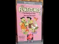 Original VHS Opening And Closing To The Flintstones The Flintstones Flyer UK VHS Tape