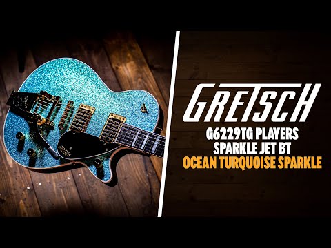 Gretsch G6229TG Players Edition Sparkle Jet BT 2022 - Present - Ocean Turquoise Sparkle image 5