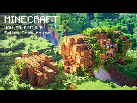 SheepGG - Minecraft: How To Build a Fallen Tree House