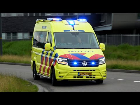 [Primeur] A1, V-Care CR Ambulance 02-126 Drachten naar melding