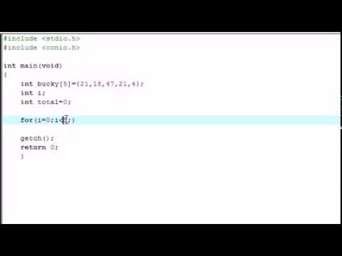 C Programming Tutorial 15 Simple Array Program By Rajat Thakur