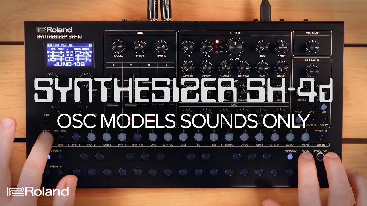 Roland SH-4d Compact Desktop Synth