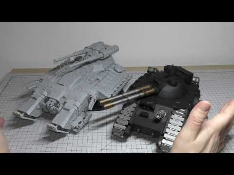 Space Marines Primaris Astraeus Super Heavy Tank - Review (WH40K)