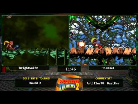 brightwolfz vs fis0324 - Donkey Kong Country 2 Any% Tournament 2016