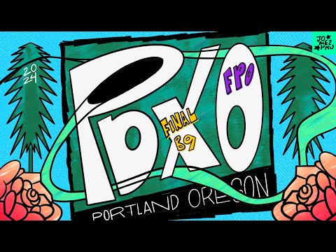 2024 Portland Open | FPO FINALB9 | Pierce, Mertsch, Scoggins, Donnecke | Jomez Disc Golf