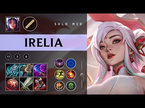 Irelia Mid vs Zed - EUW Master Patch 25.24