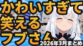 【総集編】かわいい! 笑える! フブさん2026年3月まとめ【ホロライブ切り抜き/白上フブキ】