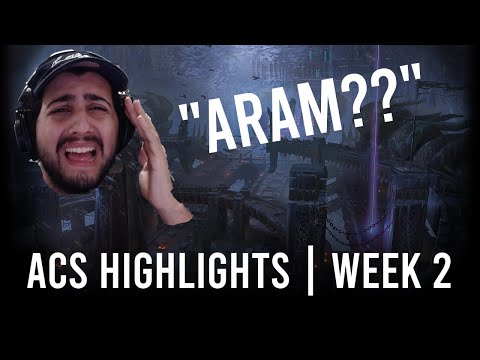 2V2 ARAM TOURNAMENT HIGHLIGHTS | ACS Week 2