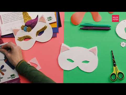 Comment faire un masque de Carnaval