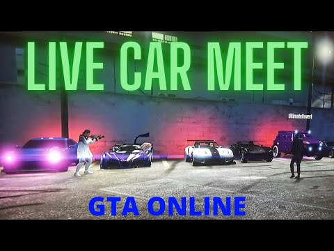 GTA Online|Live Car Meet With GgSpree (PS4 Only)