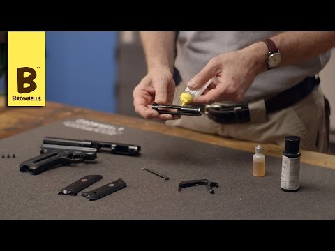 Firearm Maintenance: Ruger Mark I,II,III Lubrication – Part 3/4