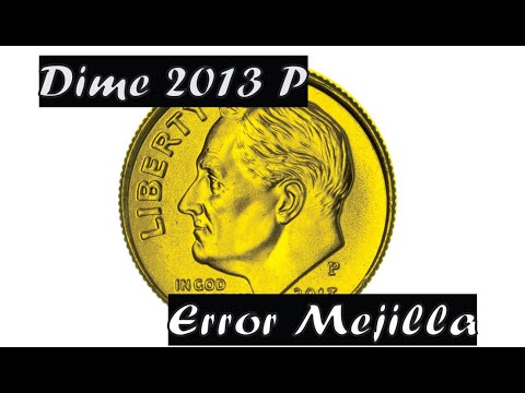 Dime 2013 p Error en mejilla chico