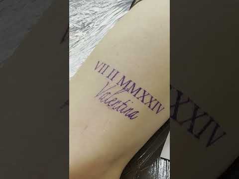 Real Skin Lining Tattoo Tutorial  #tattoo #howtotattoo #art #shorts