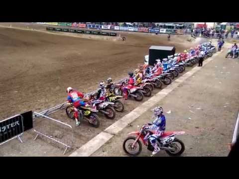 MXGP 2015 Qualifying Race GB Matterley Basin - Antonio Cairoli, Mike Alessi, Shaun Simpson