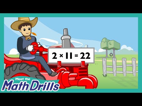 Meet the Math Drills - Multiplication (FULL MOVIE) | Preschool Prep Company