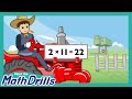 Meet The Math Drills Multiplication FULL MOVIE Preschool Prep Company