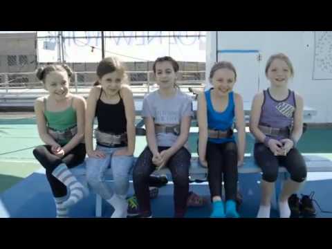 Matildas Learn How To Do Trapeze