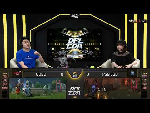 DPL CDA S2 Main Event Day 2 Match 2 PSG LGD VS CDEC Game 1