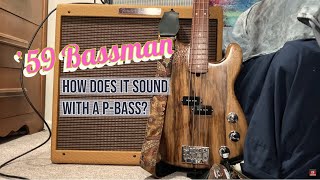Video thumbnail for Fender '59 Bassman LTD with a P-Bass by Ryan's Custom Shop and Gear Outlet
