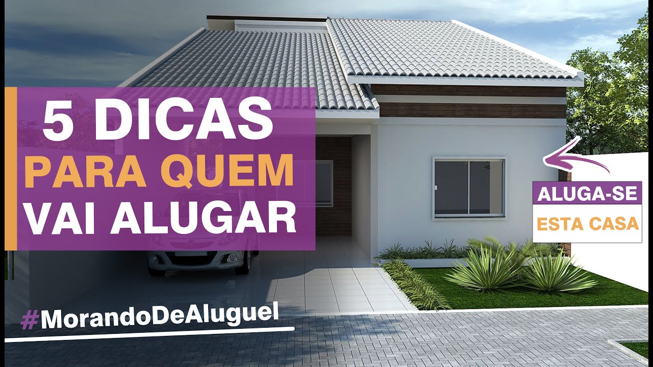 5 Dicas para quem vai alugar um imóvel #MorandoDeAluguel #1 | Gaby Garciia