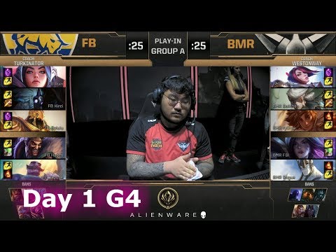 1907 Fenerbahçe vs Bombers | Day 1 Play-Ins of LoL MSI 2019 | FB vs BMR