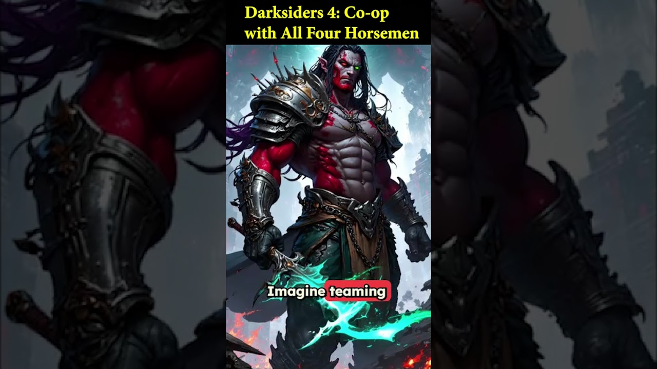 Darksiders 4 Revealed: First Co-Op Game With All Four Horsemen—War, Death, Fury & Strife Unite