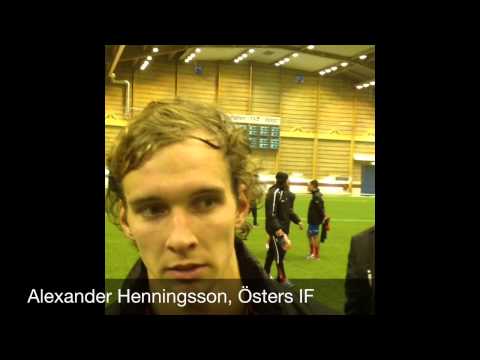 Efter Östers IF - Hammarby IF 2014-02-01, Alexander Henningsson.